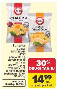 Carrefour Ser rycki maasdam Ryki oferta