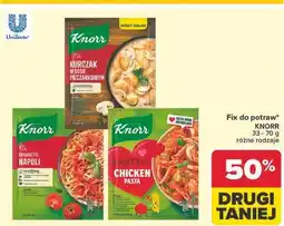 Carrefour Chicken pasta marry me Knorr Fix oferta