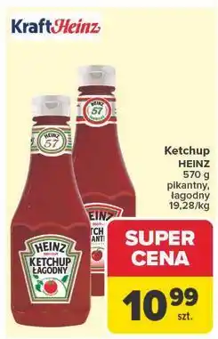 Carrefour Ketchup pikantny Heinz oferta