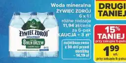 Carrefour Woda niegazowana Żywiec Zdrój oferta
