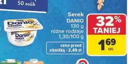 Carrefour Serek waniliowy Danone Danio oferta