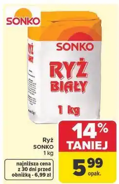 Carrefour Ryż biały Sonko oferta