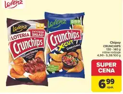 Carrefour Chipsy pieczone żeberka Crunchips oferta