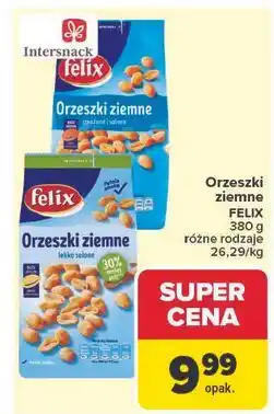 Carrefour Orzeszki ziemne smażone i solone Felix oferta