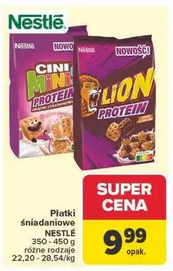 Carrefour Płatki cynamonowe proteinowe Cini Minis oferta