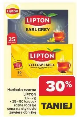 Carrefour Herbata Lipton Yellow Label Tea oferta