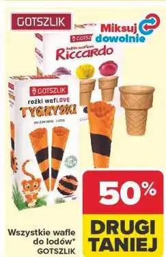 Carrefour Wafle do lodów riccardo Gotszlik oferta