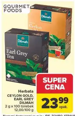 Carrefour Herbata Dilmah Ceylon Gold oferta