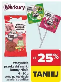 Carrefour Lizak wiśniowy Bunny Ninja oferta