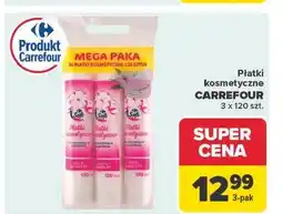 Carrefour Płatki kosmetyczne Carrefour oferta