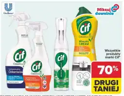 Carrefour Mleczko do czyszczenia z mikrokryształkami lemon Cif Cream oferta