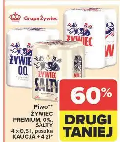 Carrefour Piwo Żywiec Salty oferta