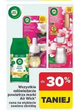 Carrefour Pachnące patyczki kwitnąca wiśnia i soczyste maliny Air Wick oferta