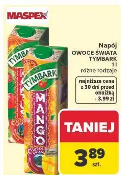 Carrefour Napój kaktus Tymbark Owoce Świata oferta