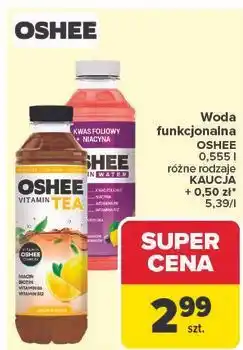 Carrefour Napój lemon Oshee Vitamin Tea oferta