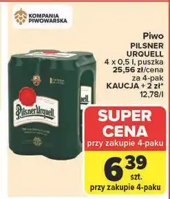 Carrefour Piwo Pilsner Urquell oferta