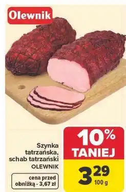 Carrefour Schab tatrzański Olewnik oferta
