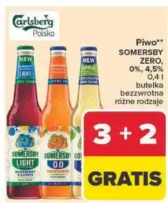 Carrefour Piwo Somersby Zero Apple oferta