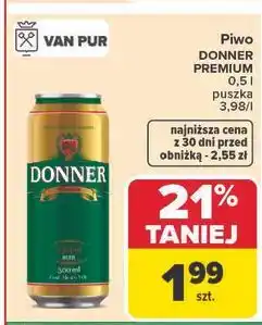 Carrefour Piwo Donner Premium oferta