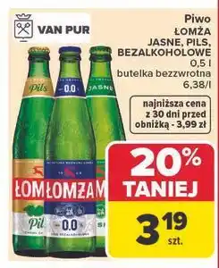 Carrefour Piwo Łomża 0.0% oferta