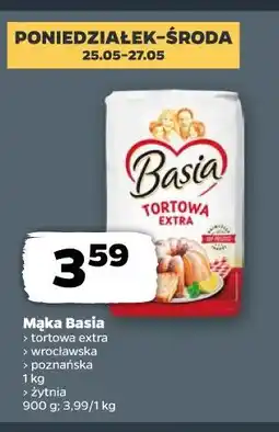 Netto Mąka Basia tortowa extra wrocławska poznańska żytnia oferta