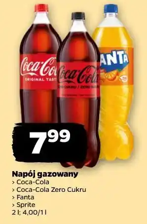 Netto Napój gazowany Coca-Cola, Fanta, Sprite oferta