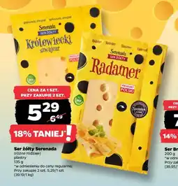 Netto Ser żółty Serenada (różne rodzaje) oferta