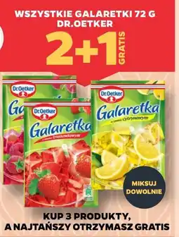 Netto Galaretka Dr. Oetker różne rodzaje oferta