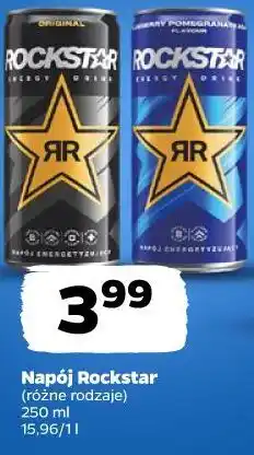 Netto Napój Rockstar (różne rodzaje) oferta