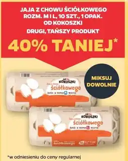 Netto Jaja z chowu ściółkowego rozm. M i L, 10 szt. Od Kokoszki oferta
