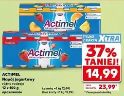 Kaufland ACTIMEL Napój jogurtowy różne rodzaje 12 x 100 g opakowanie oferta
