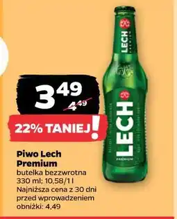 Netto Piwo Lech Premium butelka bezzwrotna oferta