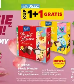 Kaufland E. WEDEL Ptasie Mleczko różne rodzaje 340 g opakowanie oferta