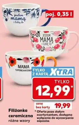 Kaufland Filiżanka ceramiczna oferta