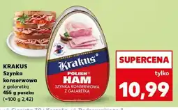 Kaufland KRAKUS Szynka konserwowa z galaretką 455 g puszka oferta