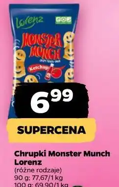 Netto Chrupki Monster Munch Lorenz oferta