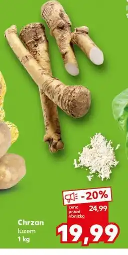 Kaufland Chrzan luzem oferta