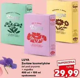 Kaufland Zestaw kosmetyków LUYA żel pod prysznic + mgiełka 400 ml + 100 ml opakowanie oferta