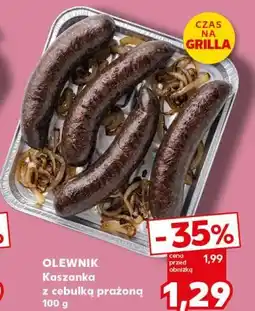 Kaufland OLEWNIK Kaszanka z cebulką prażoną oferta