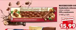 Kaufland NUSSBEISSER GOLD Czekolada mleczna oferta