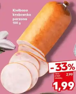 Kaufland Kiełbasa krakowska parzona oferta