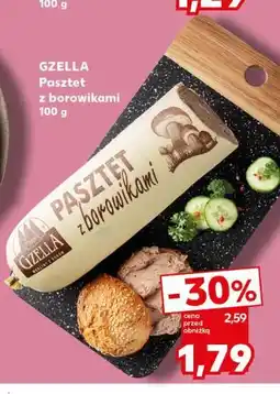 Kaufland GZELLA Pasztet z borowikami oferta