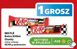 Kaufland Baton KitKat Chunky NESTLÉ oferta