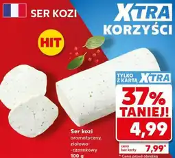 Kaufland Ser kozi aromatyczny, ziołowo-czosnkowy oferta