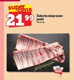 Topaz Żeberka wieprzowe paski oferta