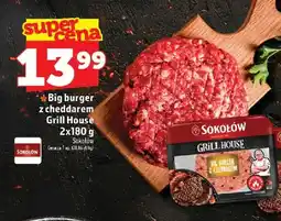 Topaz Big burger z cheddarem Grill House Sokołów 2-pak oferta
