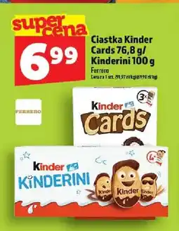 Topaz Ciastka Kinder Cards oferta