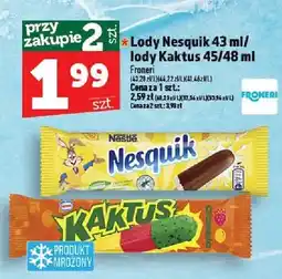Topaz Lody Nesquik oferta