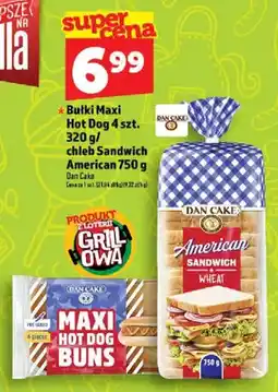 Topaz Bułki Maxi Hot Dog Dan Cake 4-pak oferta