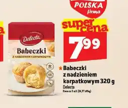 Topaz Babeczki z nadzieniem karpatkowym Delecta oferta